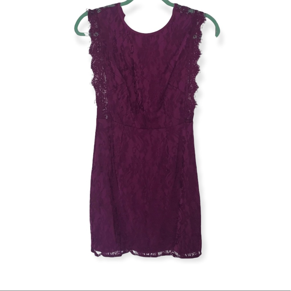 Urban Outfitters Kimchi Blue Lace Open Back Dress